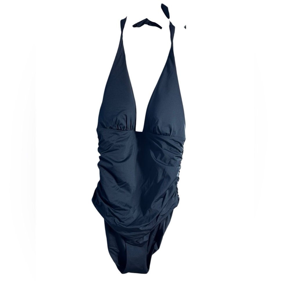 Vilebrequin Chic Black Halter One Piece Swimsuit